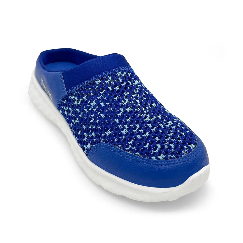Summer Breeze Boys Cottton Candy Blue Slip-On Mule - Hopits