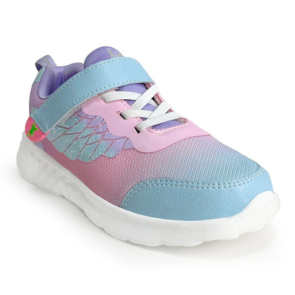 Surge Girls Blue & Pink Sneakers alternate