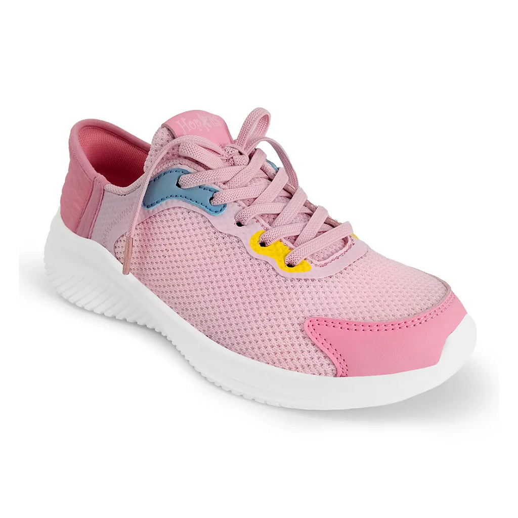Easy-On Girls Light Pink  Sneakers - Hopits