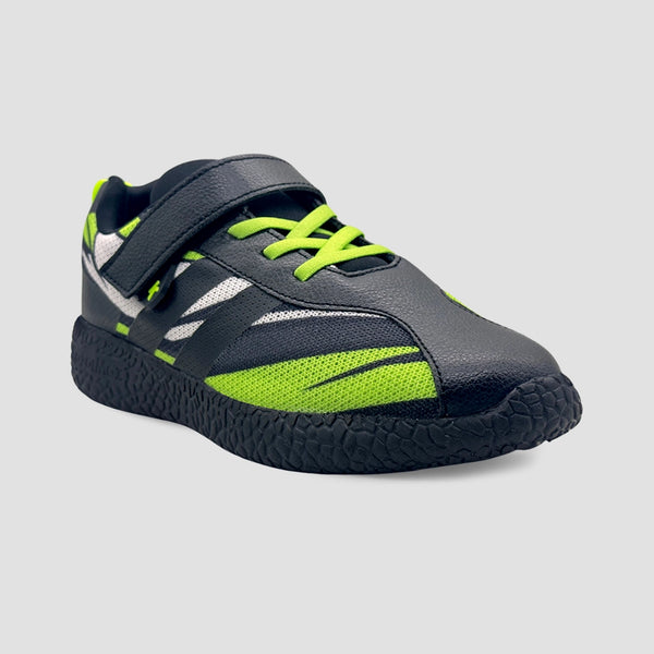 Surge Boys Black Neon Blaze Sneakers alternate