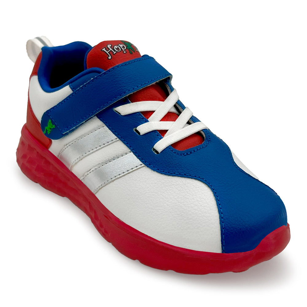 Surge - White Blue Sneakers - Hopits