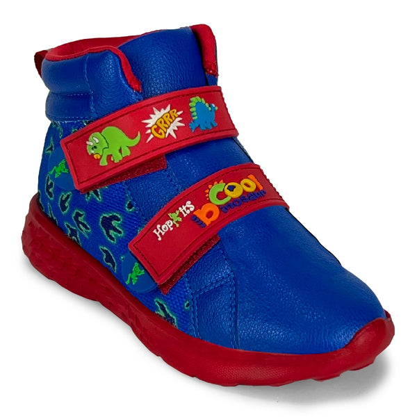 Rise Boys Multicolour Dino High-Top Sneakers alternate