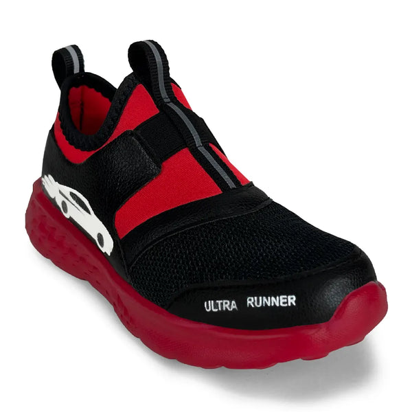 Ultra Runner Boys Red Racer Glow Sneakers alternate