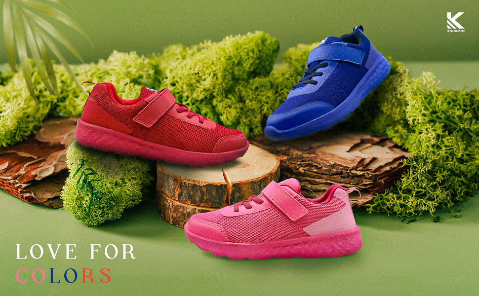 Surge Kids Red Monotone Sneakers