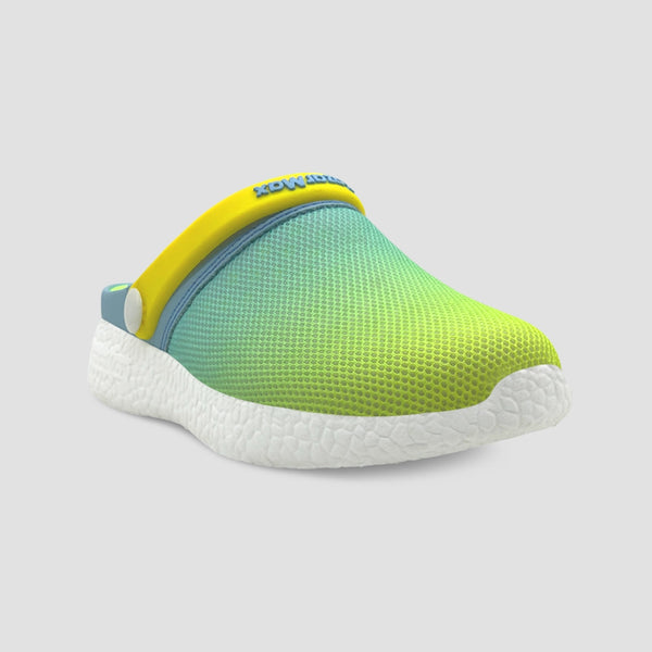 Wanderer Kids Lemon Turquoise Clogs (Kids) alternate