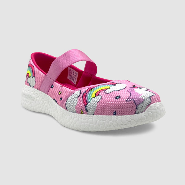 Trotter Girls Pink Rainbow Ballerinas alternate