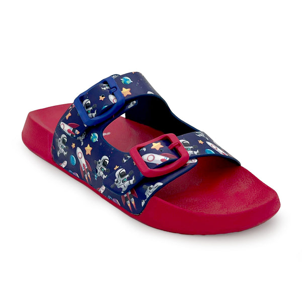 Splash-Steps Boys Royal Blue Space Waterproof Sandals alternate
