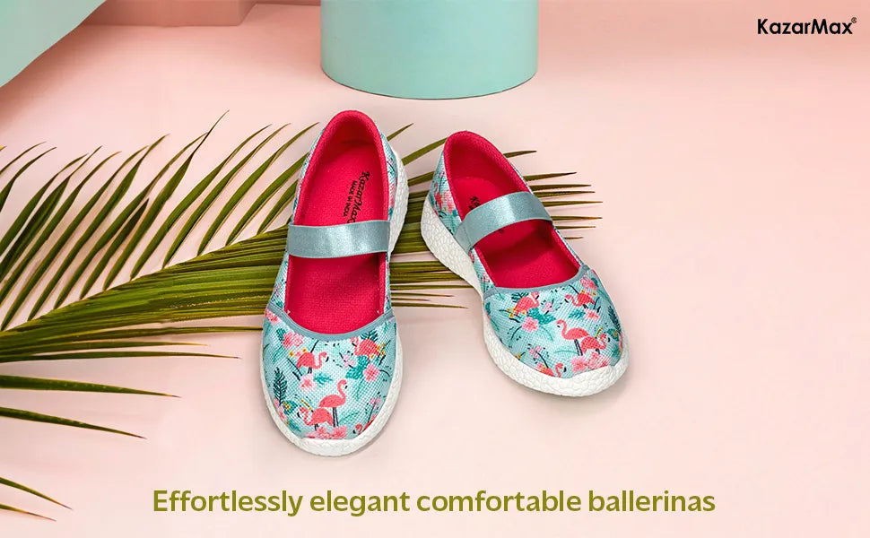 Trotter Girls Lavender Ballerinas