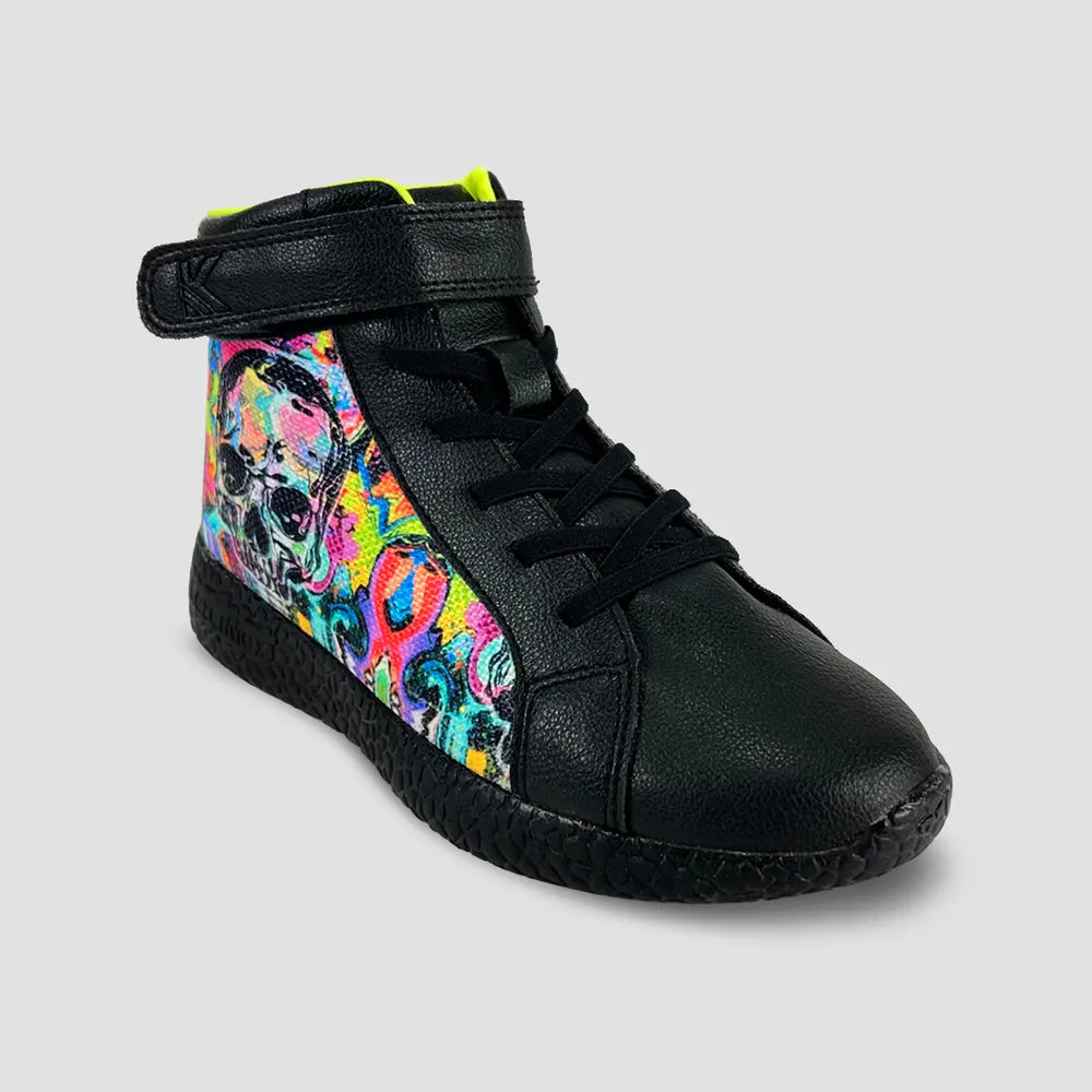 Rise - Black Doom Graffiti Sneakers - Hopits