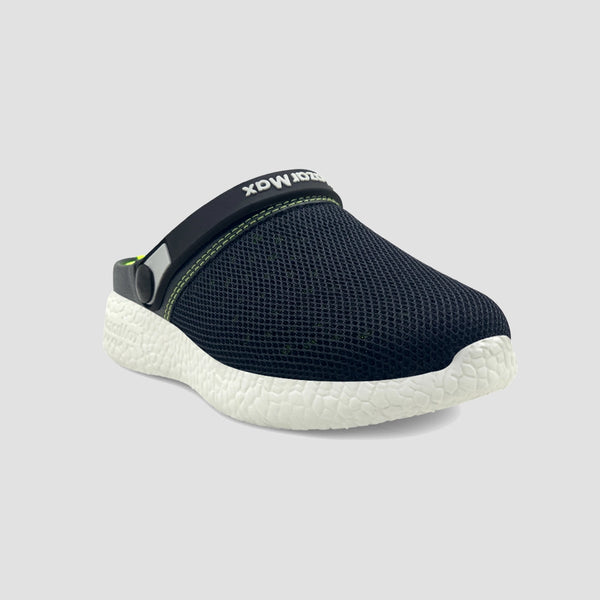 Wanderer Kids Black Zip Clogs alternate