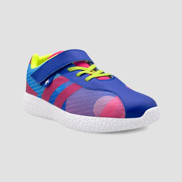 Surge Girls Pink Neon Abstract Sneakers alternate