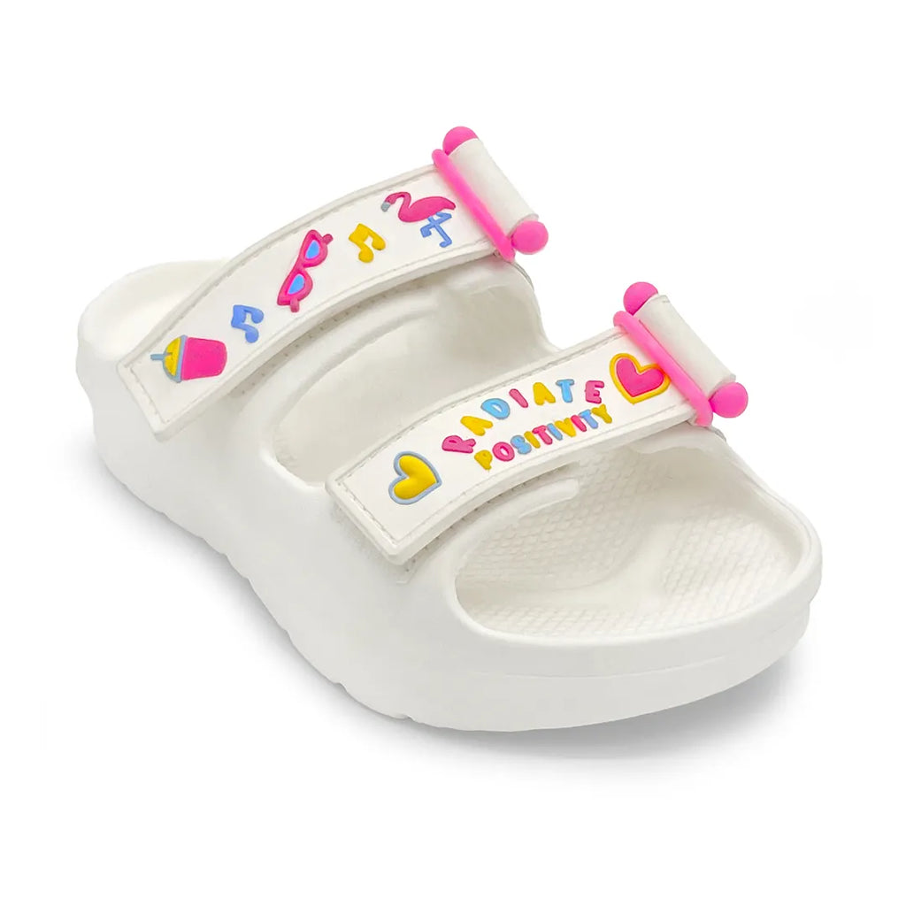 Evolve-Hopits Girl White Waterproof Sandal - Hopits