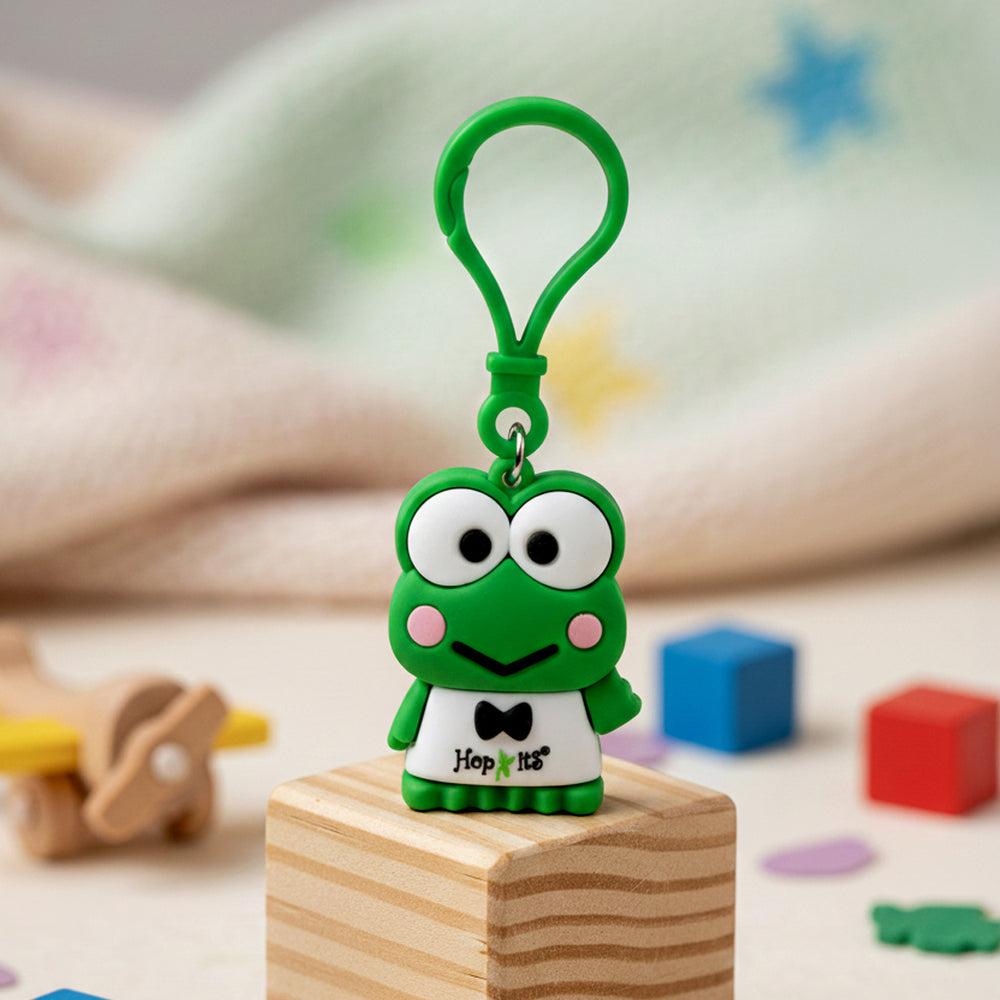 Hook'd Girls Frog Keychain Charm