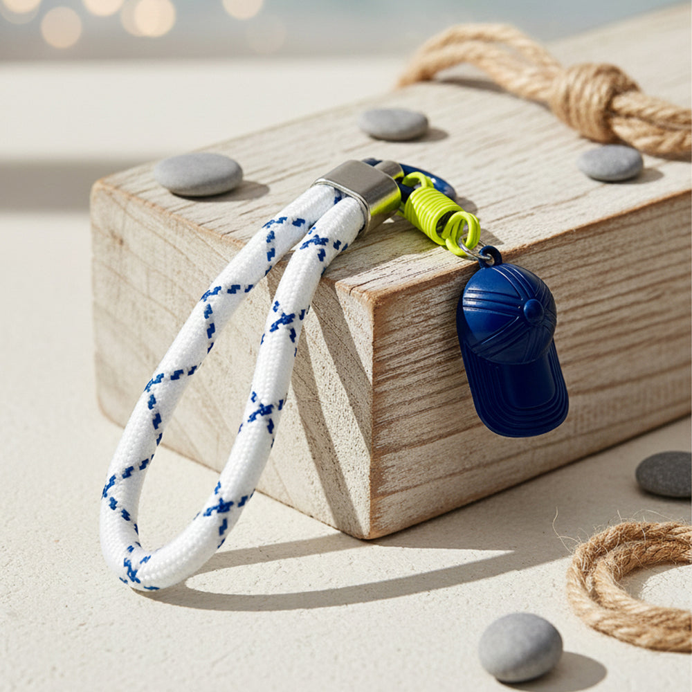 Hook'd Girls Blue Cap Charm