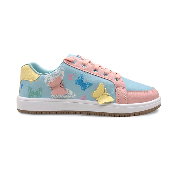 Aero Kicks Kids Pastel Colour-Block Sneakers alternate