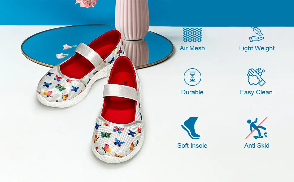 Trotter Girls Lavender Ballerinas