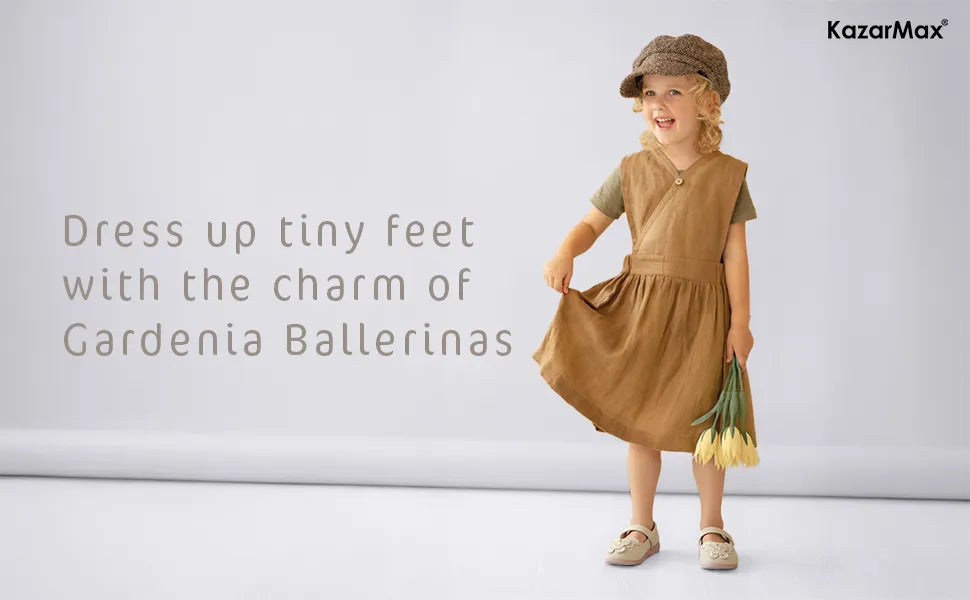 Gardenia Baby Girls Cherry Red Ballerinas