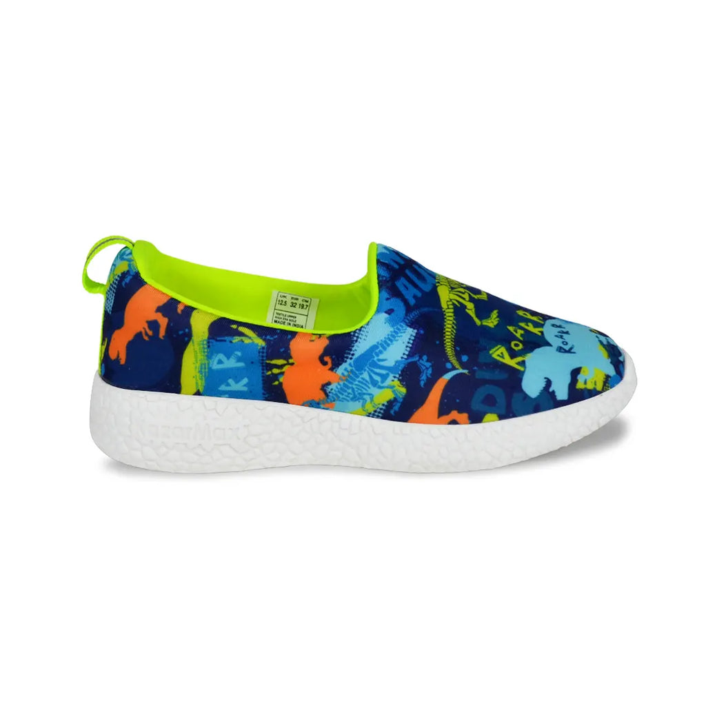 Explorer - Neon Dino Loafers - Hopits