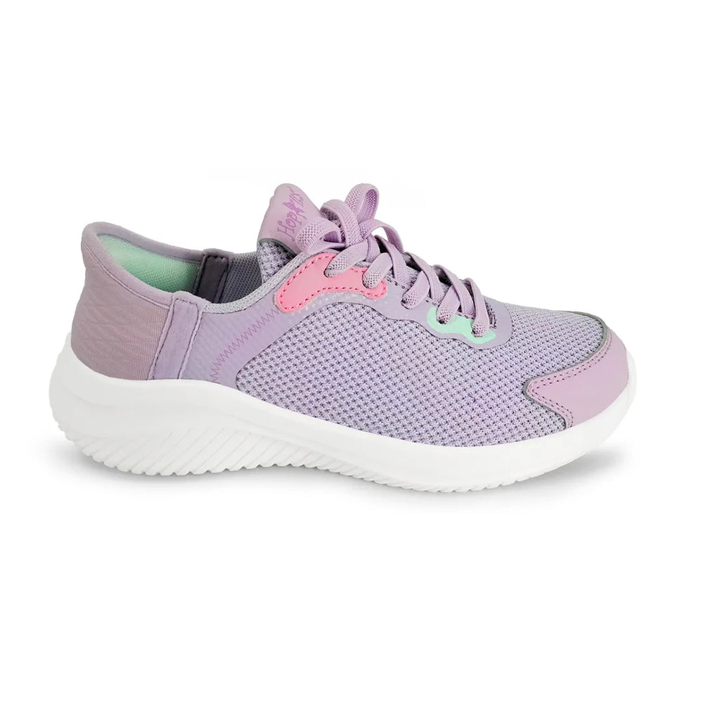 Easy-on Girls Purple  Sneakers - Hopits