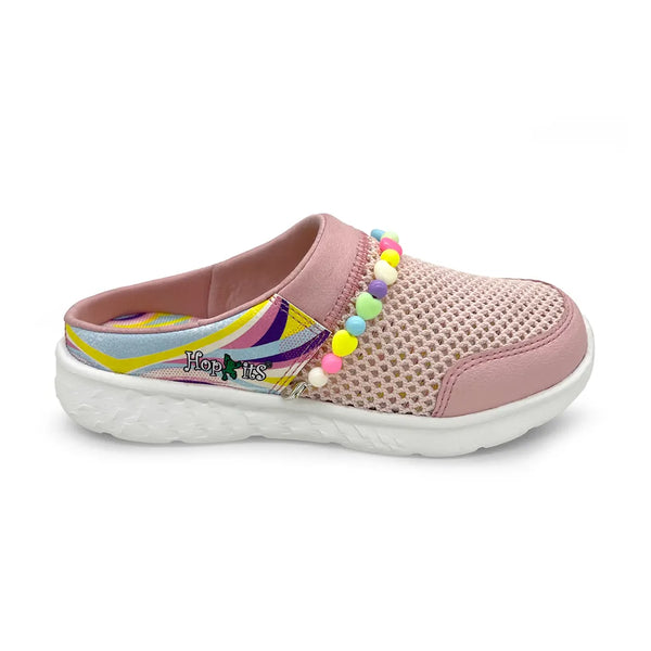 Summer Breeze Girls Peach Slip-On Mules alternate