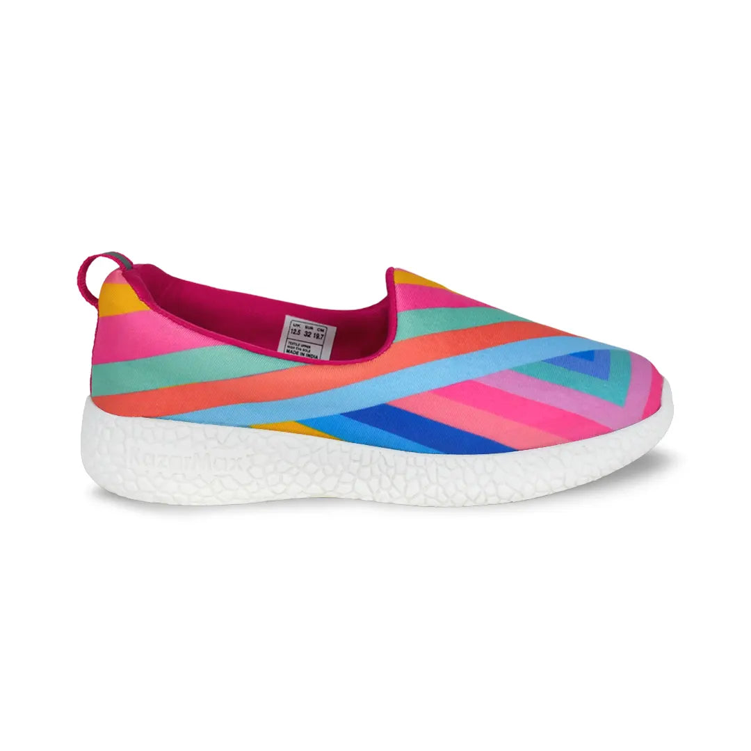 Explorer - Illusion Stripes Loafers - Hopits