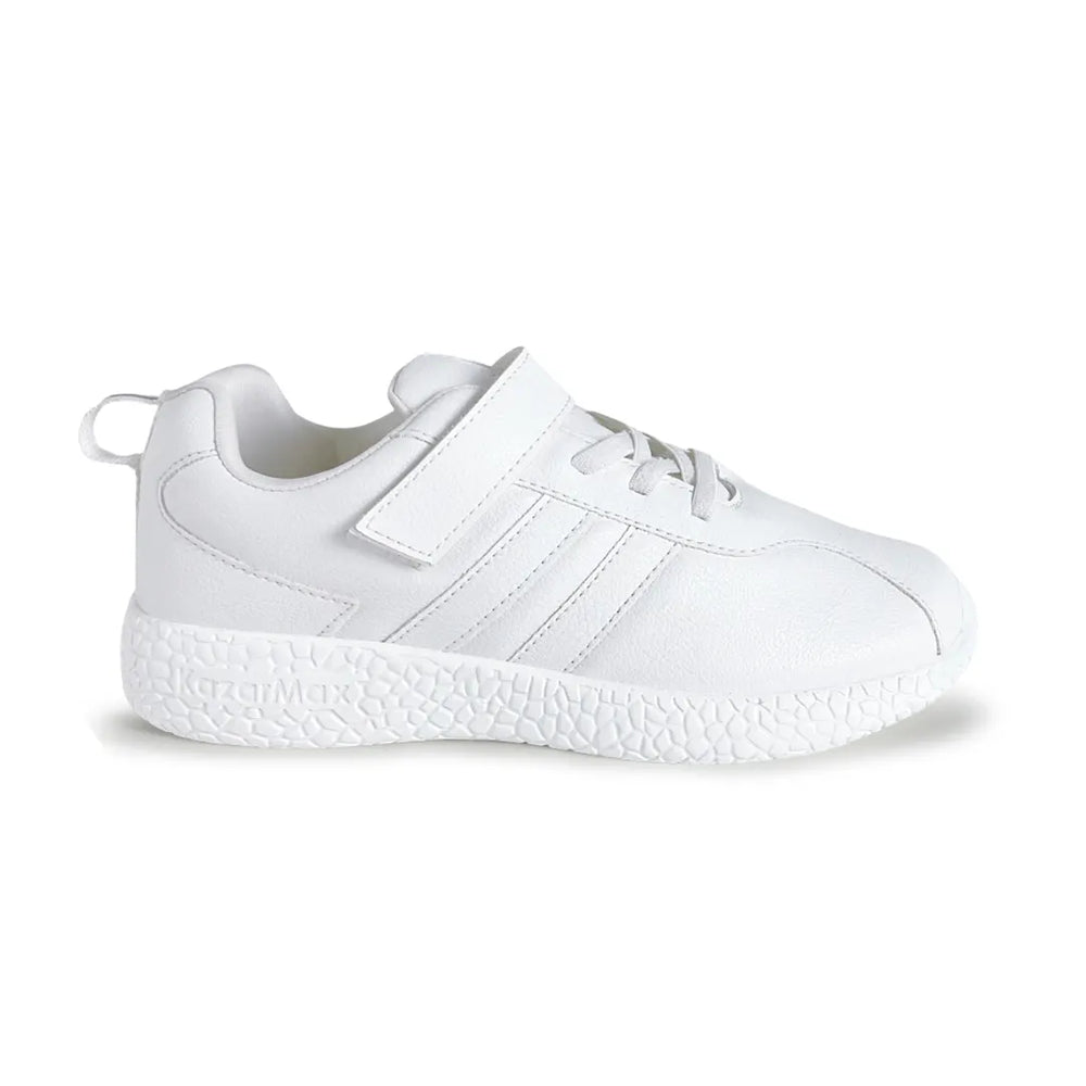 Skudo- White School Shoes - Hopits