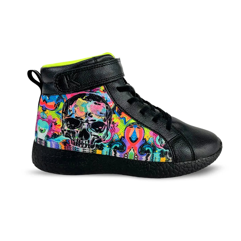 Rise - Black Doom Graffiti Sneakers - Hopits