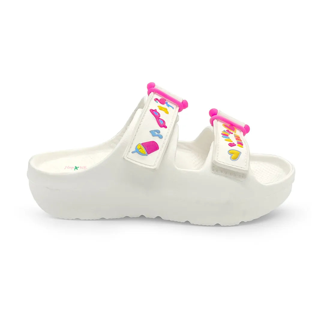 Evolve-Hopits Girl White Waterproof Sandal - Hopits
