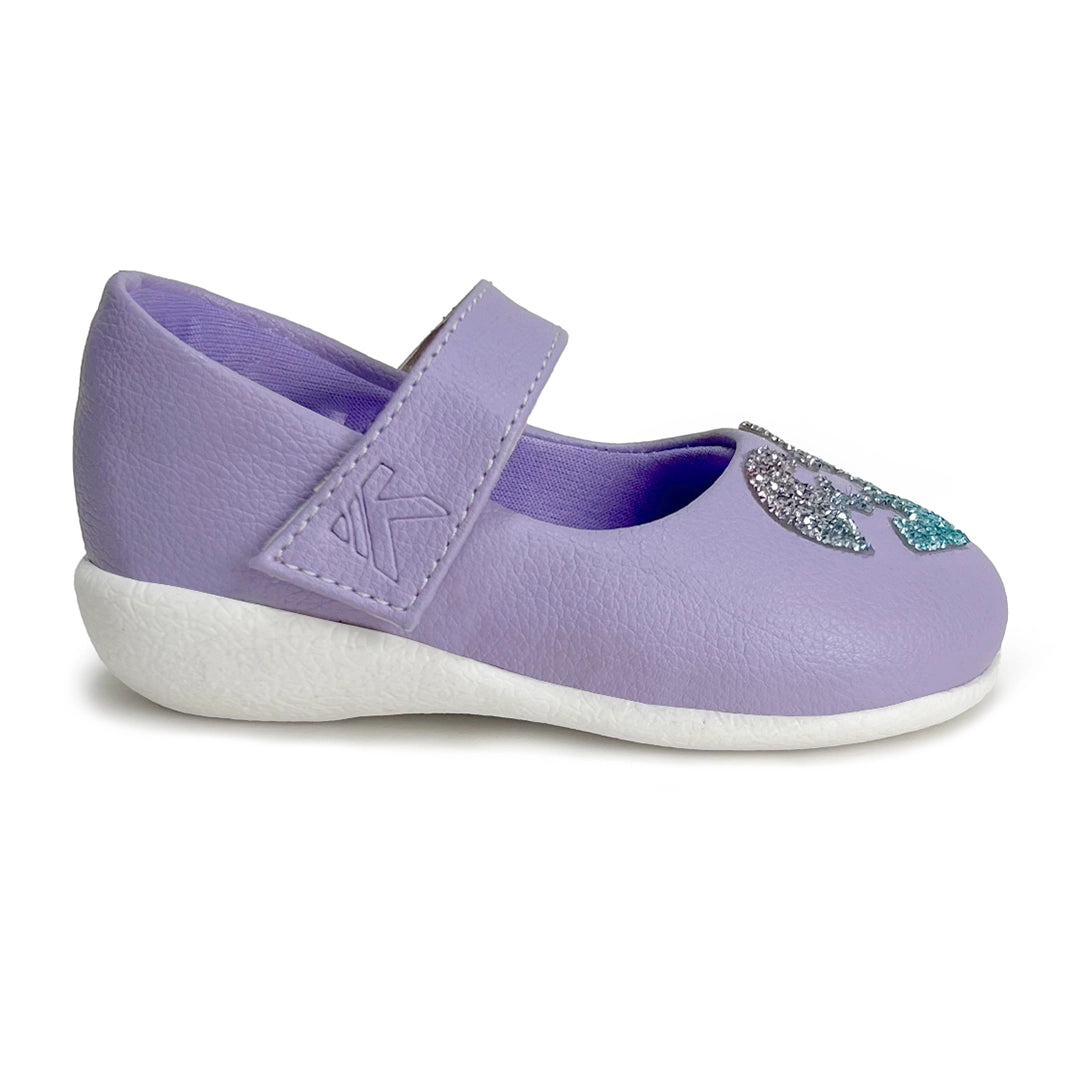 Gardenia Baby - Lavender Glitter Heart Ballerina - Hopits