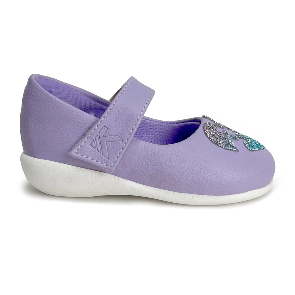 Gardenia Baby - Lavender Glitter Heart Ballerina - Hopits