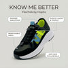 FlexTrek Boys Black Toggle Sneakers thumbnail