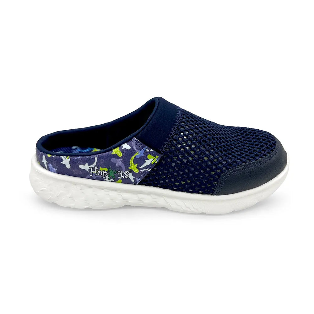 Summer Breeze Boys Navy Slip-On Mule - Hopits