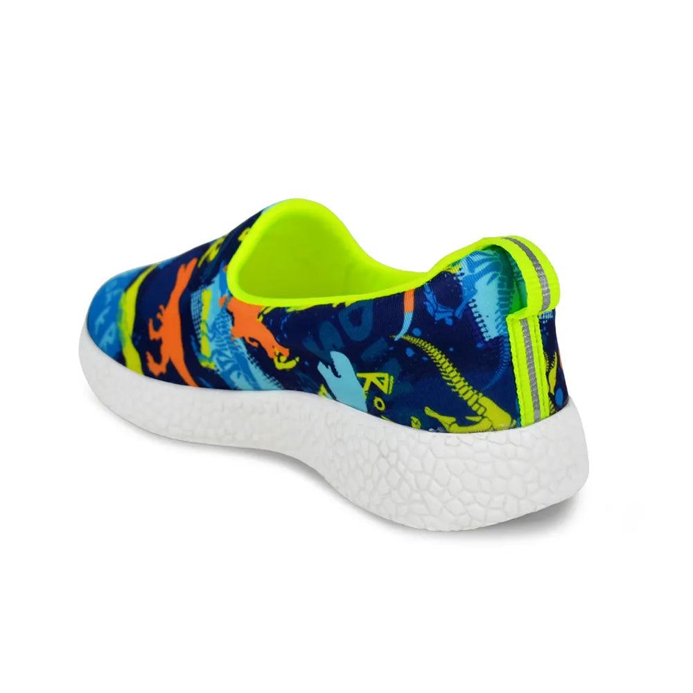 Explorer - Neon Dino Loafers - Hopits