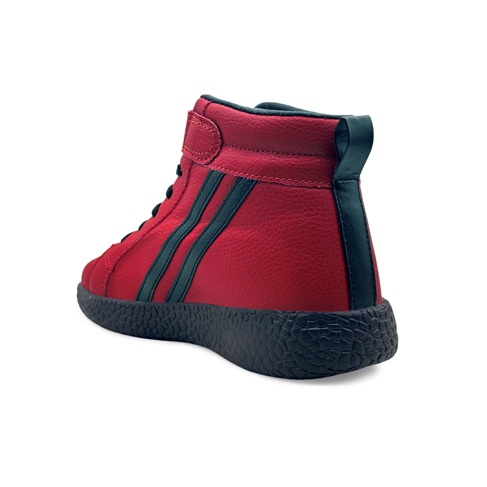 Rise - Red Alert High Top Sneakers - Hopits