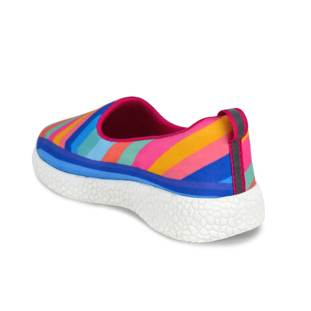 Explorer - Illusion Stripes Loafers - Hopits