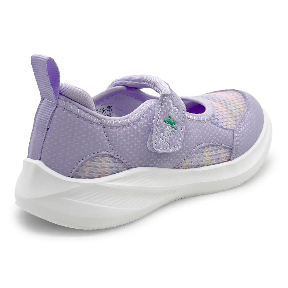 Mary Jane - Girls Purple Sporty Ballerina - Hopits