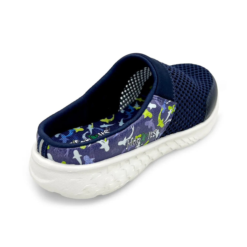 Summer Breeze Boys Navy Slip-On Mule - Hopits