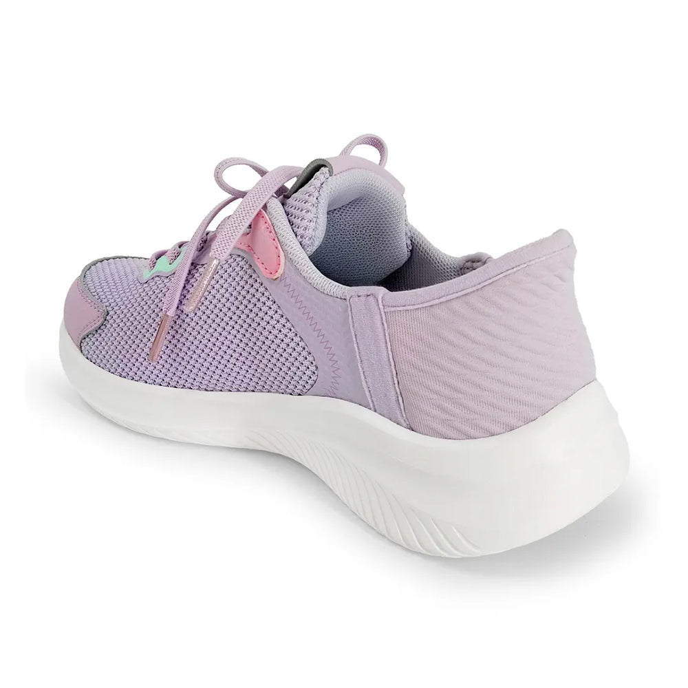 Easy-on Girls Purple  Sneakers - Hopits