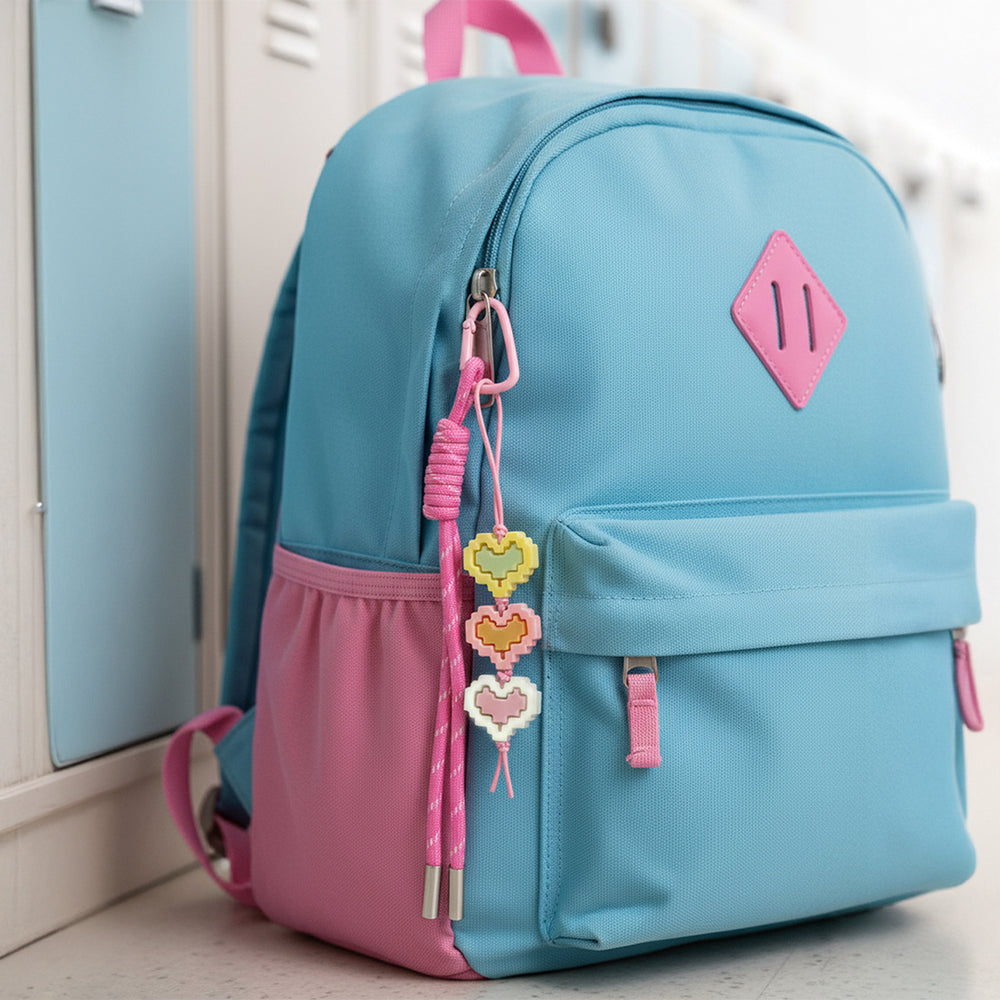 Charms- pink heart - Hopits