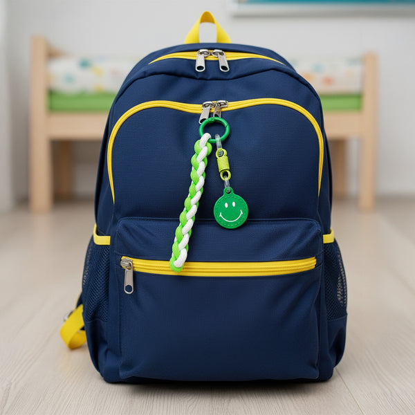 Hook'd Girls Green Smiley Charm alternate