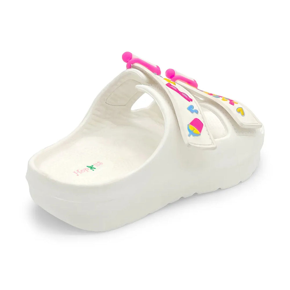 Evolve-Hopits Girl White Waterproof Sandal - Hopits