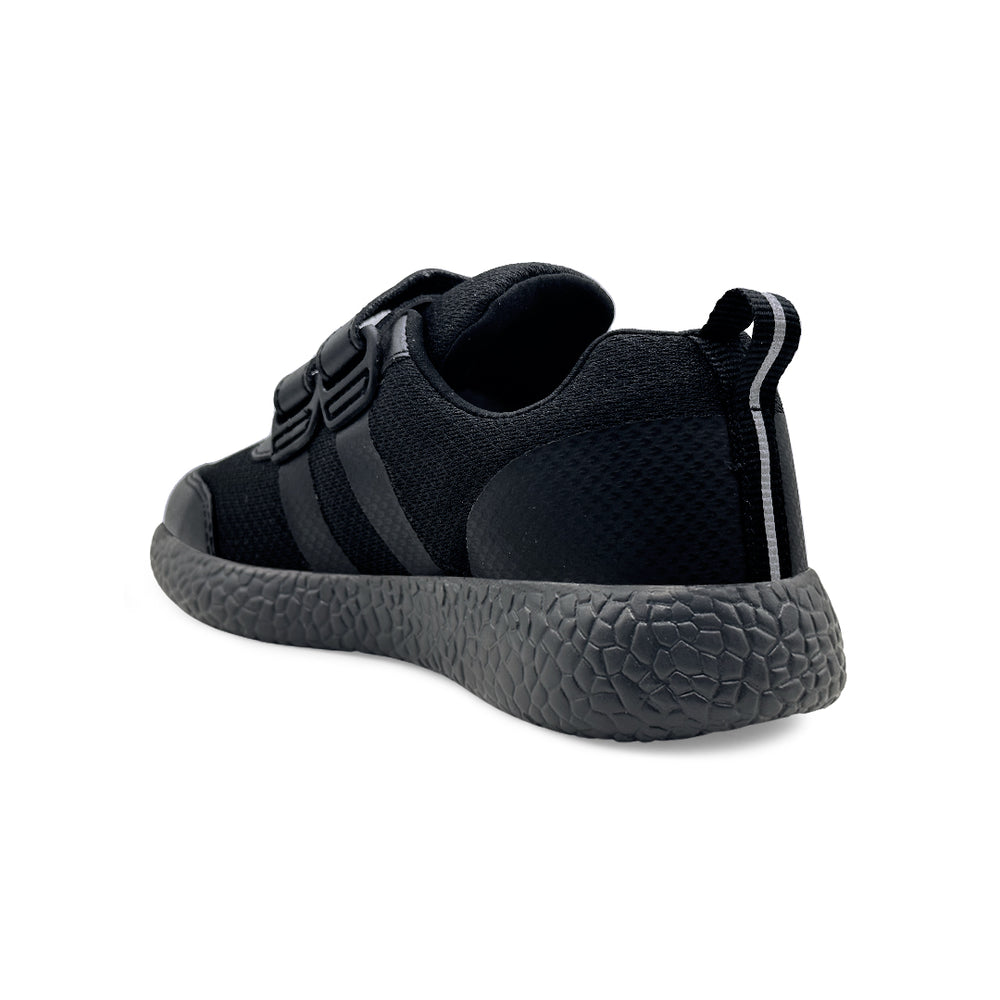Skudo - Black School Shoes - Dual Straps - Hopits