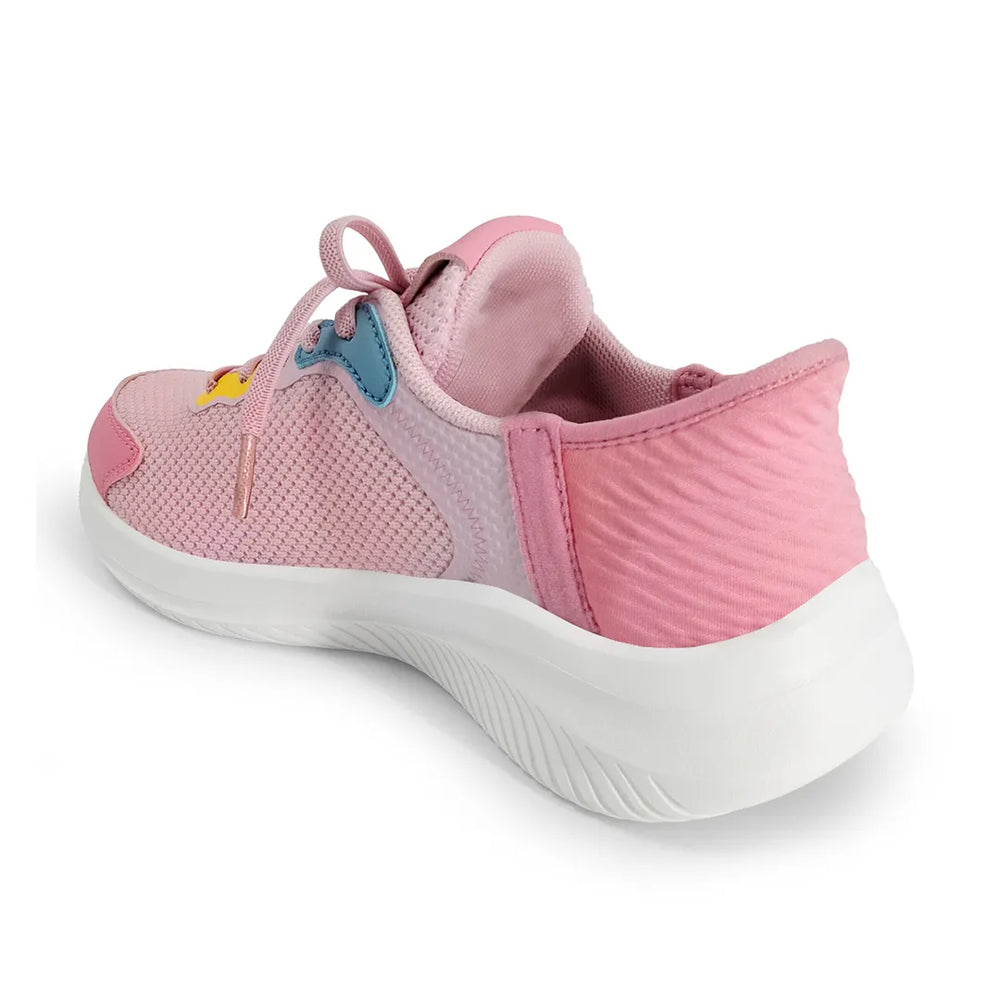 Easy-On Girls Light Pink  Sneakers - Hopits