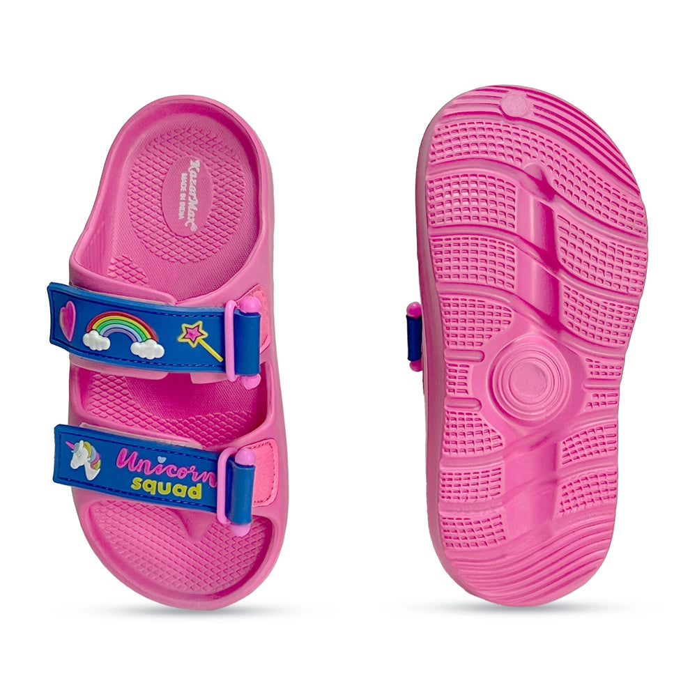 Evolve- Hopits Girls Pink Cupcake Water Proof Sandal - Hopits