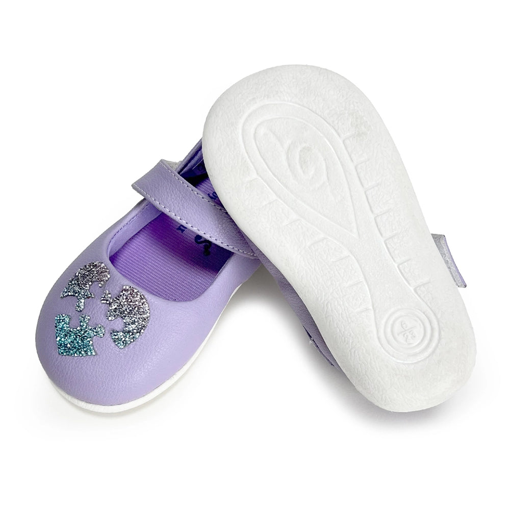 Gardenia Baby - Lavender Glitter Heart Ballerina - Hopits
