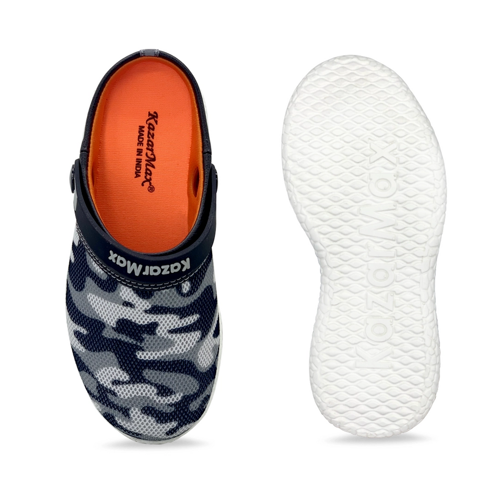 Wanderer - Boys in Black - clogs for boys - Hopits