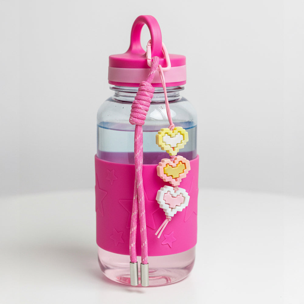 Charms- pink heart - Hopits