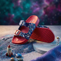 Splash-Steps Boys Royal Blue Space Waterproof Sandals