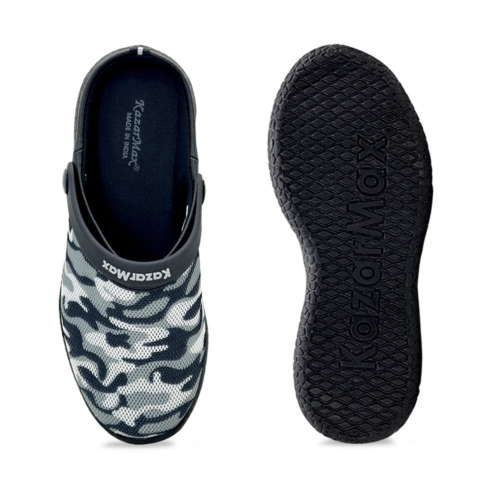 Wanderer - Army Camo Clogs - Hopits
