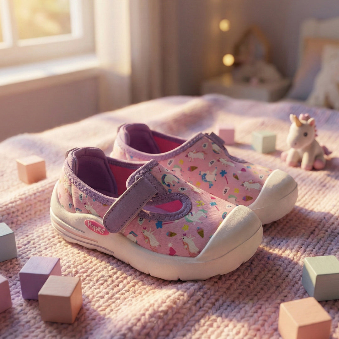EasyFlex Tots Pink with Unicorn Print - Hopits